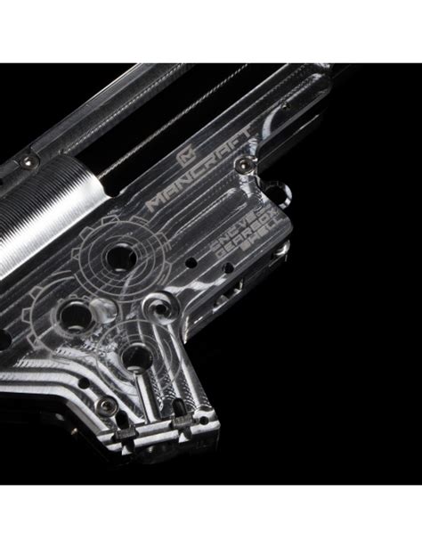 7075 cnc gear|Mancraft CNC Gearbox V2 Long QSC 8mm 7075 T6 aluminium.